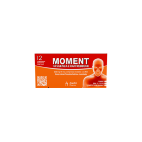 Moment Influenza e Raffreddore 12 Compresse Rivestite 200mg/30mg