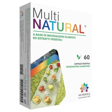 Nutrigea Multinatural 60 Capsule Vegetali Nutrigea Multinatural 60 Capsule Vegetali