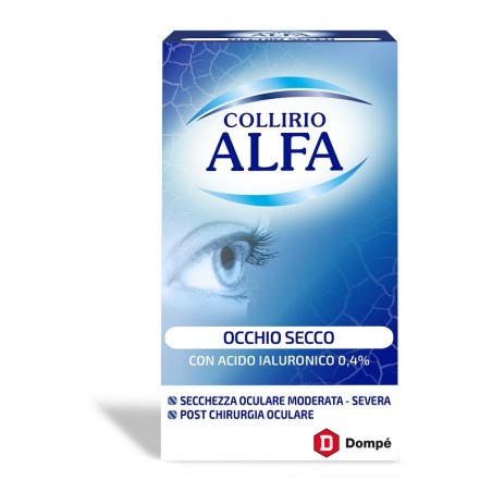 Dompè Collirio Alfa Occhio Secco 10 Ml Dompè Collirio Alfa Occhio Secco 10 Ml