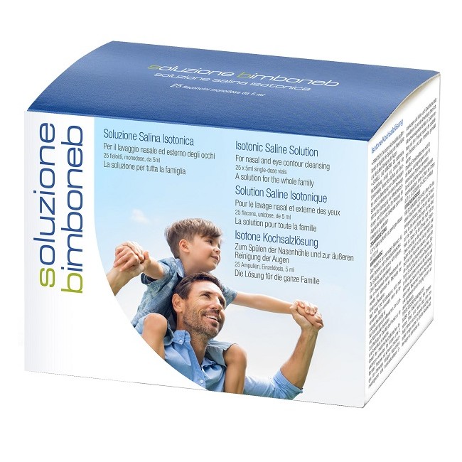 Air Liquide Bimboneb Soluzione Isotonica 25 Fiale Da 5 Ml Air Liquide Bimboneb Soluzione Isotonica 25 Fiale Da 5 Ml