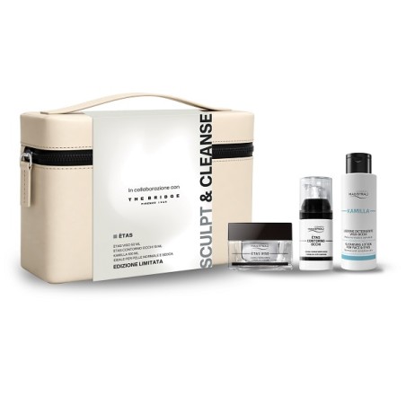 Difa Cooper Cosmetici Magistrali Etas Sculpt & Cleanse 2026 Contiene Etas Viso 50 Ml + Etas Contorno Occhi 15 Ml+ Kamilla 100 Ml