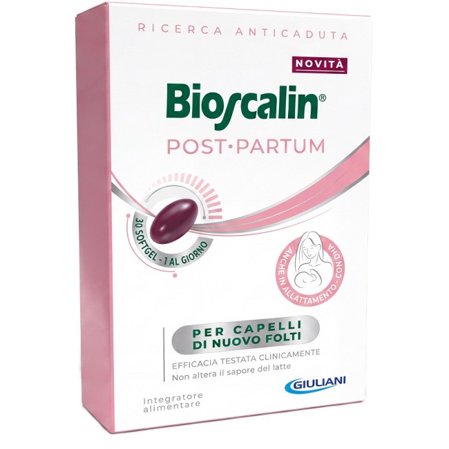 Giuliani Bioscalin Post Partum 30 Softgel Naturalmente Privo Di Lattosio Senza Glutine Giuliani Bioscalin Post Partum 30 Softgel Naturalmente Privo Di Lattosio Senza Glutine