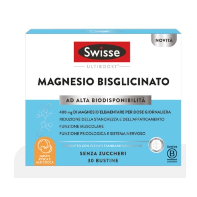 Health And Happiness Swisse Magnesio Bisglicinato 30 Bustine 4 G Health And Happiness Swisse Magnesio Bisglicinato 30 Bustine 4 G
