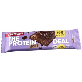 Enervit The Protein Deal Soft Milky Choco, barretta proteica morbida al gusto cioccolato da 50 g.