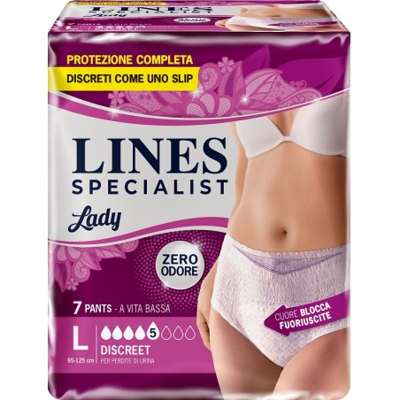 Fater Lines Specialist Pants Discreet L Farma 7 Pezzi Fater Lines Specialist Pants Discreet L Farma 7 Pezzi