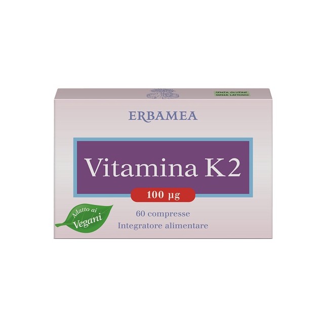 Erbamea Vitamina K2 60 Compresse Erbamea Vitamina K2 60 Compresse