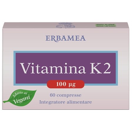 Erbamea Vitamina K2 60 Compresse Erbamea Vitamina K2 60 Compresse