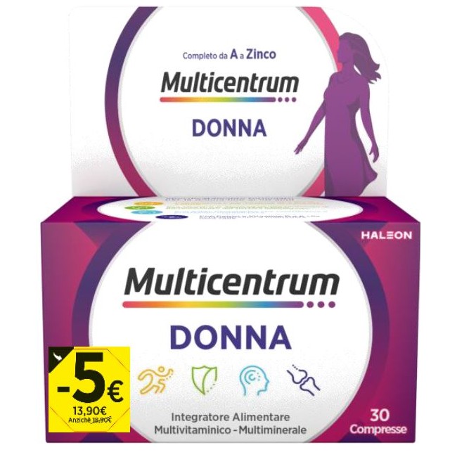 Haleon Multicentrum Donna 30 Compresse Promo 2026 Haleon Multicentrum Donna 30 Compresse Promo 2026