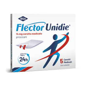 Ibsa Farmaceutici Flector Unidie 14 Mg, Cerotto Medicato Piroxicam
