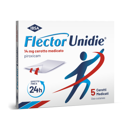 Ibsa Farmaceutici Flector Unidie 14 Mg, Cerotto Medicato Piroxicam Ibsa Farmaceutici Flector Unidie 14 Mg, Cerotto Medicato Piroxicam