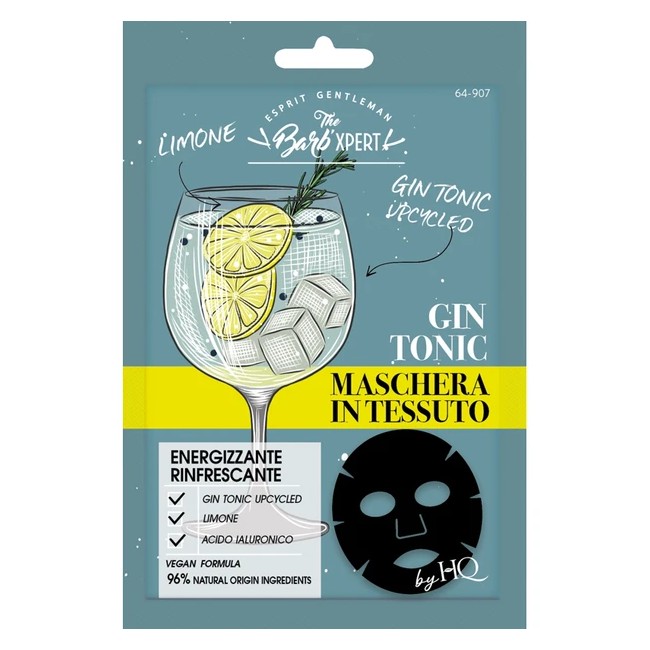 Abc Italia Barb Xpert Maschera Tessuto Gin Tonic Abc Italia Barb Xpert Maschera Tessuto Gin Tonic