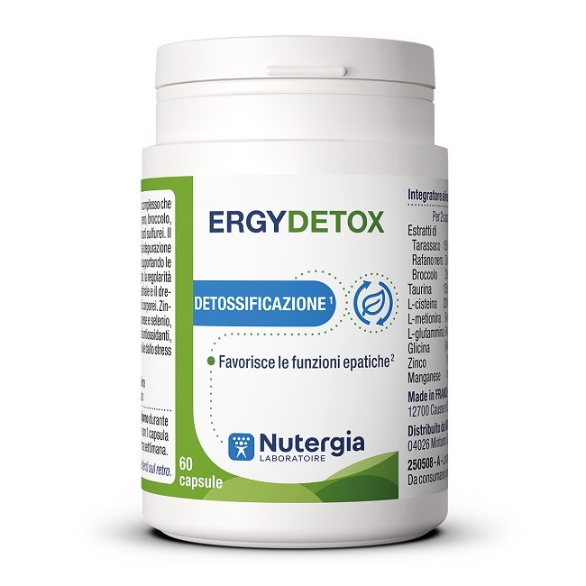 Laboratoire Nutergia Ergydetox 60 Capsule