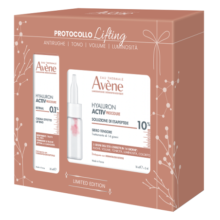 Avène Eau Thermale Avene Hyaluron Activ Procedure Cofanetto 2026 Lifting Crema Effetto Lifting 30 Ml + Siero Tensore 18 Ml+2 Ml