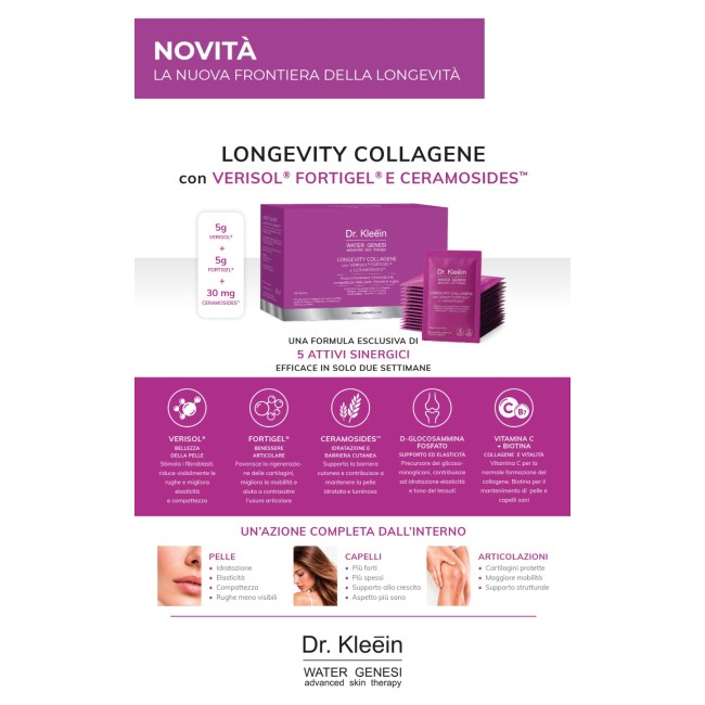 Dr. Kleein Longevity Collagene 20 Bustine