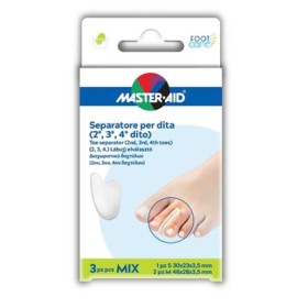 Pietrasanta Pharma Separatore Dita In Gel Master-aid Footcare Mix 1 Small + 2 Medium C9