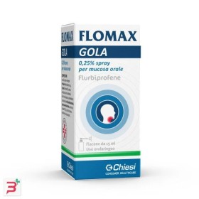 Flomax Gola 0,25% Spray per Mucosa Orale Flacone da 15ml