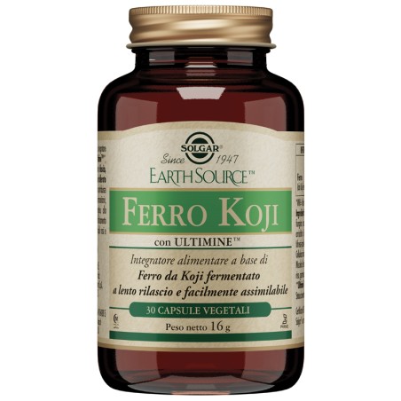 Solgar Ferro Koji 30 Capsule Vegetali