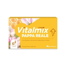 Vitalmix Pappa Reale Integratore a Base di Pappa Reale 10 Flaconcini