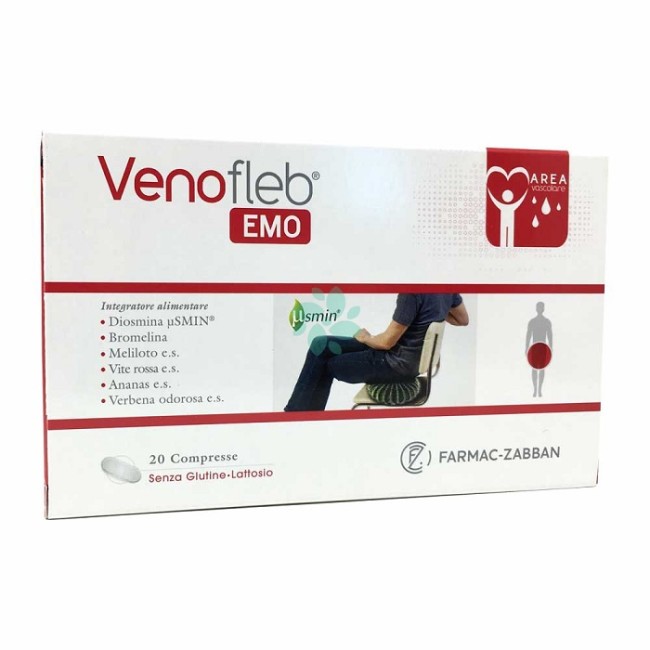 Farmac-zabban Venofleb Emo 20 Compresse Farmac-zabban Venofleb Emo 20 Compresse