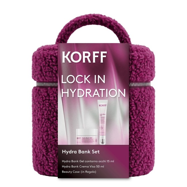 Korff Cofanetto Hydra Bank Crema Viso 50ml + Contorno Occhi 15ml Korff Cofanetto Hydra Bank Crema Viso 50ml + Contorno Occhi 15ml