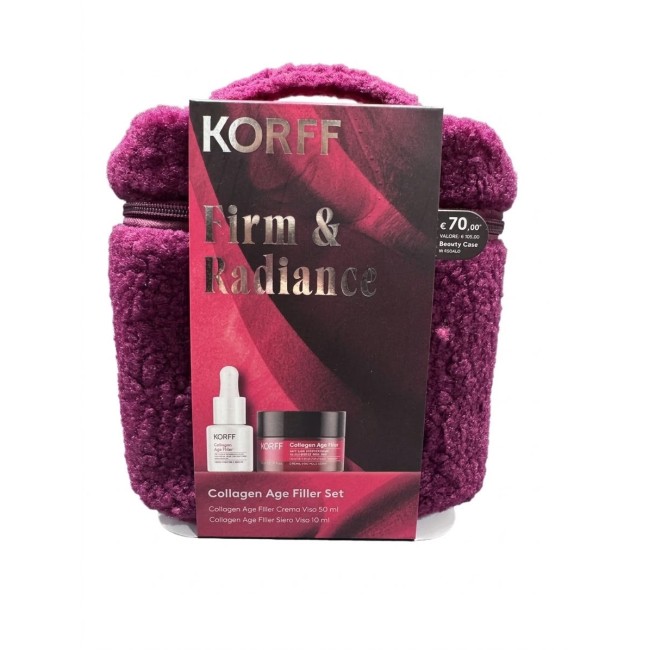Korff Cofanetto Collagene Crema Viso 50ml + Siero 10ml | Offerta Korff Cofanetto Collagene Crema Viso 50ml + Siero 10ml | Offerta
