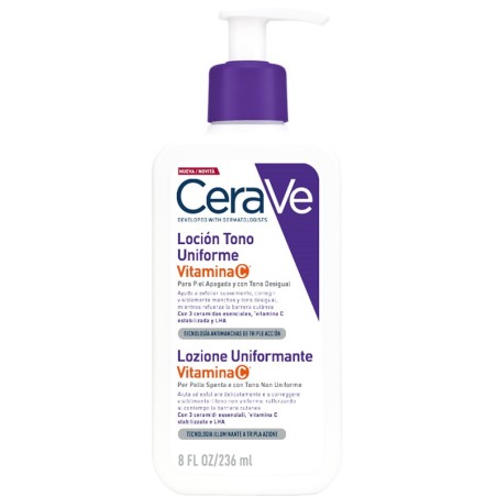 Cerave Lozione Uniformante Vitamina C 236 Ml Cerave Lozione Uniformante Vitamina C 236 Ml