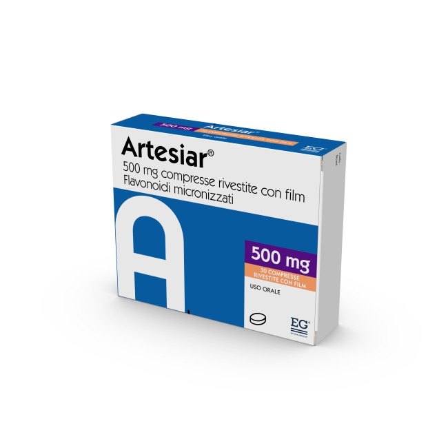 Eg Eurogenerici Artesiar 500 Mg Compresse Rivestite Con Film Flavonoidi Micronizzati, Come Diosmina E Altri Flavonoidi Espressi Eg Eurogenerici Artesiar 500 Mg Compresse Rivestite Con Film Flavonoidi Micronizzati, Come Diosmina E Altri Flavonoidi Espressi