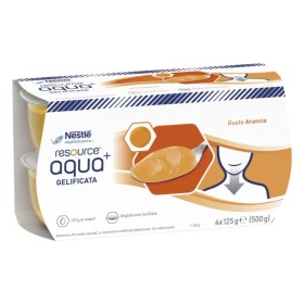 Resource Aqua Gelificata all'Arancia 4x125 g