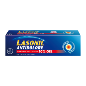 Lasonil antidolore 10% gel 10% gel 1 tubo da 120 g