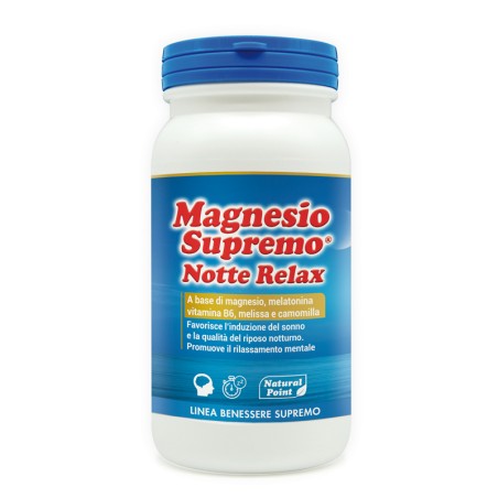 Magnesio supremo notte relax 150 g Magnesio supremo notte relax 150 g