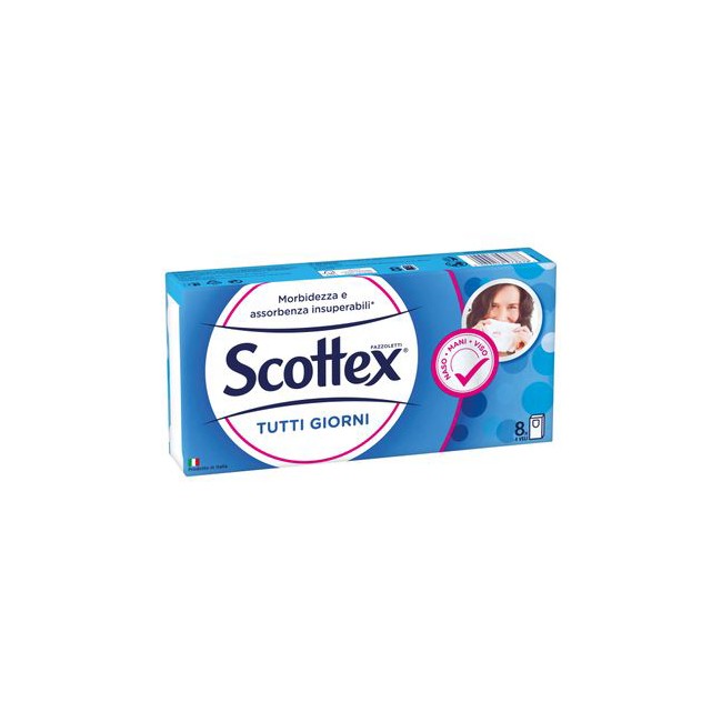 Scottex tutti giorni 8 pezzi Scottex tutti giorni 8 pezzi