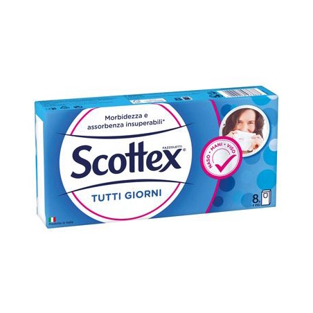 Scottex tutti giorni 8 pezzi Scottex tutti giorni 8 pezzi