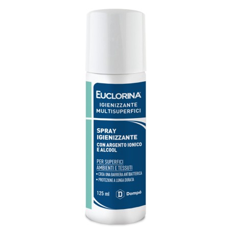 Euclorina igienizzante multisuperfici spray 125 ml Euclorina igienizzante multisuperfici spray 125 ml