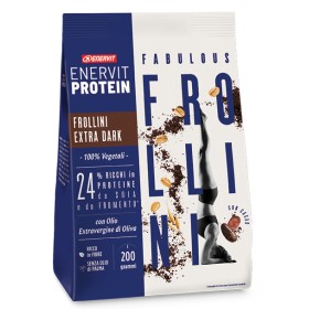 Enervit Protein Frollini Extra Dark - Frollini Proteici al Cacao 200g