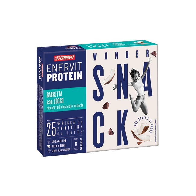 Enervit Protein Snack Cocco 8 Barrette 27g