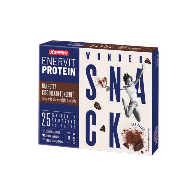 Enervit Protein Snack Fondente 8 Barrette 27g
