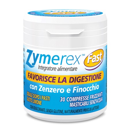 Zymerex Fast 30 Compresse Masticabili Zymerex Fast 30 Compresse Masticabili