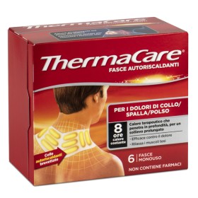 Fasce Autoriscaldanti a Calore Terapeutico Thermacare Collo/Spalla/Polso 6 Pezzi