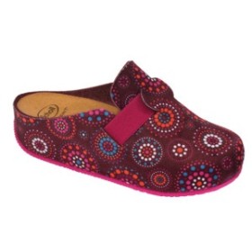 Calzatura lareth primicr-w wine/multi 39 microfibra stampata collezione aw20