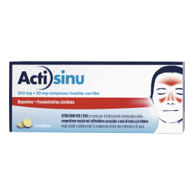 Actisinu 200 mg 12 Compresse