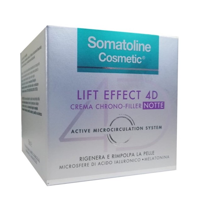 Somatoline C Lift Effect 4d Crema Chrono Filler Notte 50 ml