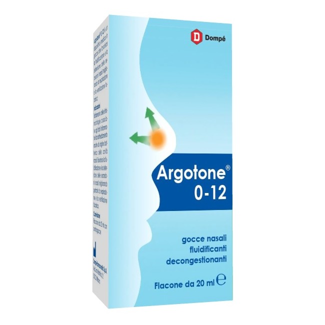 Argotone 0-12 Gocce Nasali 20 Ml