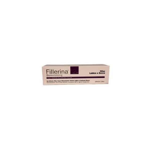 Fillerina 12 Sp Labbra e Bocca Gel Biorevitalizzante Grado 3 Bio Dispenser Lip Massage Tip 7 ml