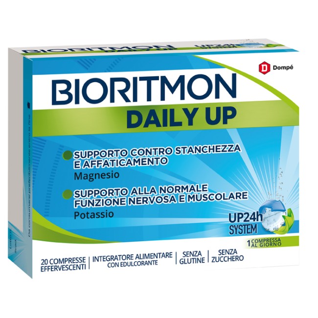 Bioritmon Daily Up 20 Compresse Senza Zucchero