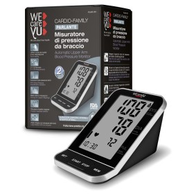 Misuratore Pressione da Braccio Parlante Wecareyu Cardio Family