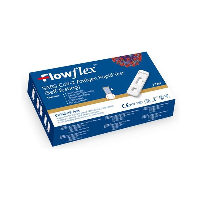 FLOWFLEX SARS COVID2 TEST RAPIDO  1P