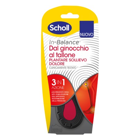 Plantare sollievo dolore da ginocchio a tallone scholl in balance everyday m Plantare sollievo dolore da ginocchio a tallone scholl in balance everyday m