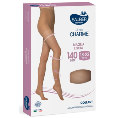 Sauber Linea Charme 140D Collant Colore Medio TG. 2