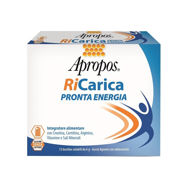 Apropos Ricarica Pronta Energia 12 Bustine 6g