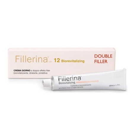 Fillerina 12 double filler biorevitalizing day cream grado 4 bio 50 ml